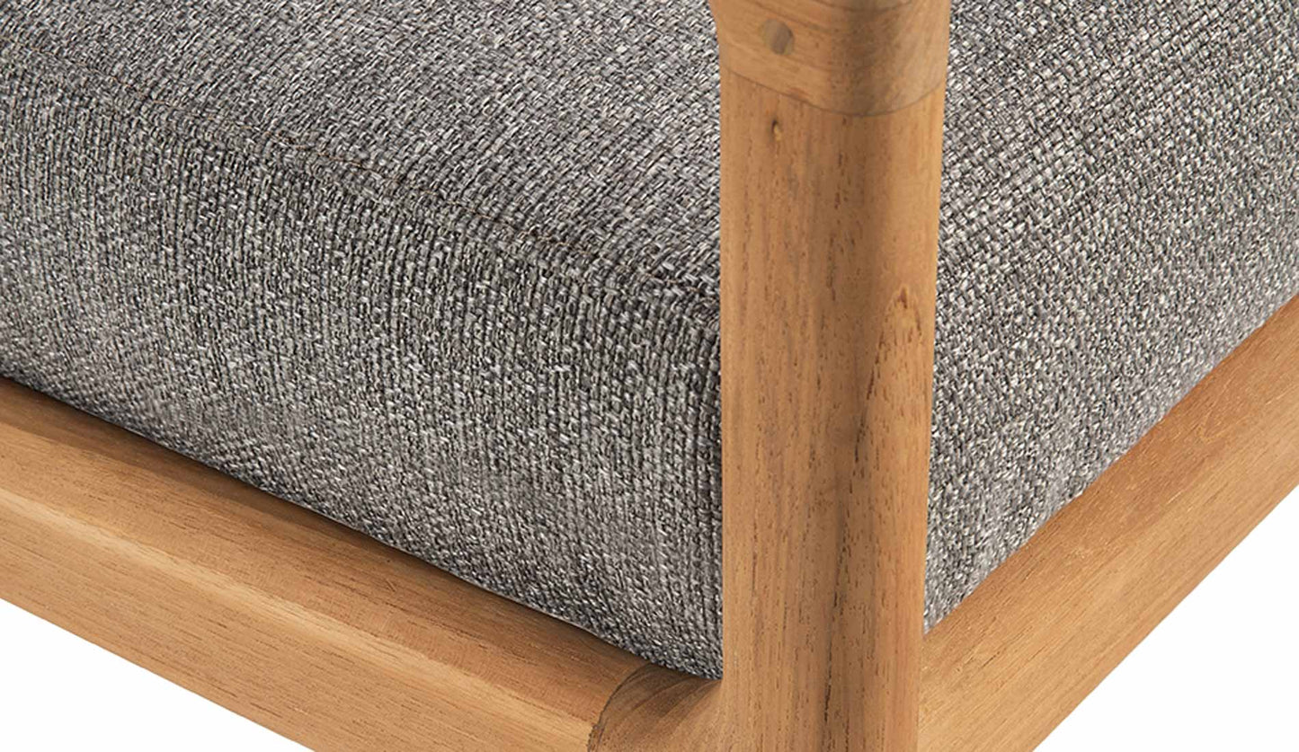 ethnicraft teak jack outdoor lounge detail