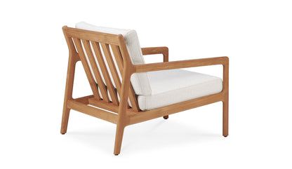 ethnicraft teak jack outdoor lounge off white