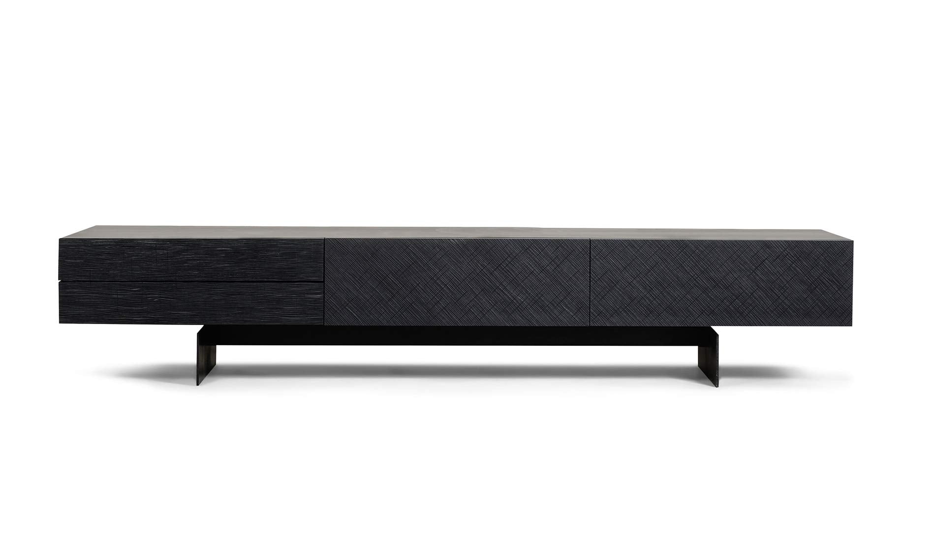 Zanat Koam Sideboard | Ahorn Schwarz