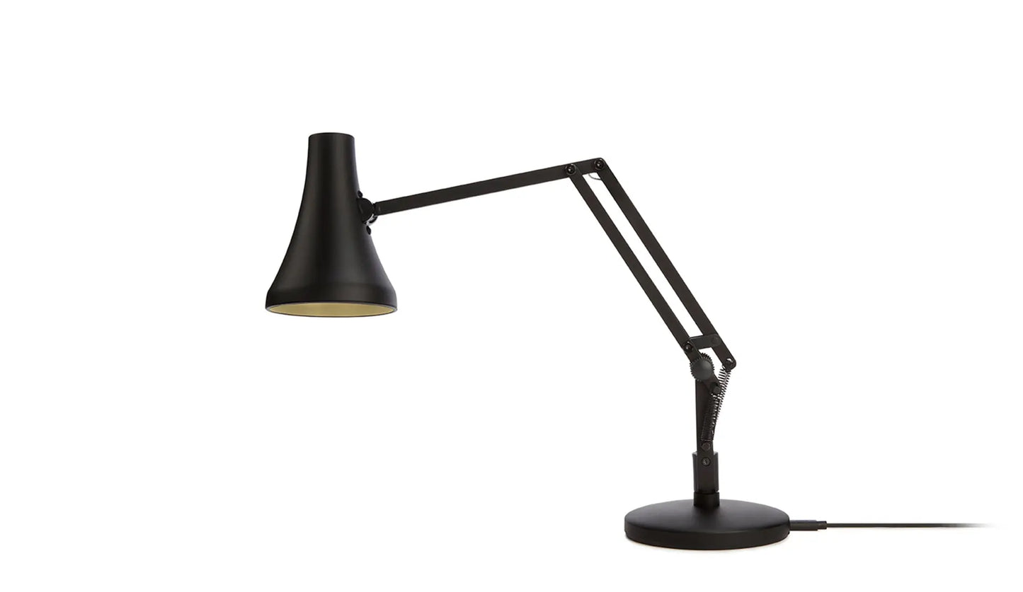 anglepoise 90 mini mini desk carbon black