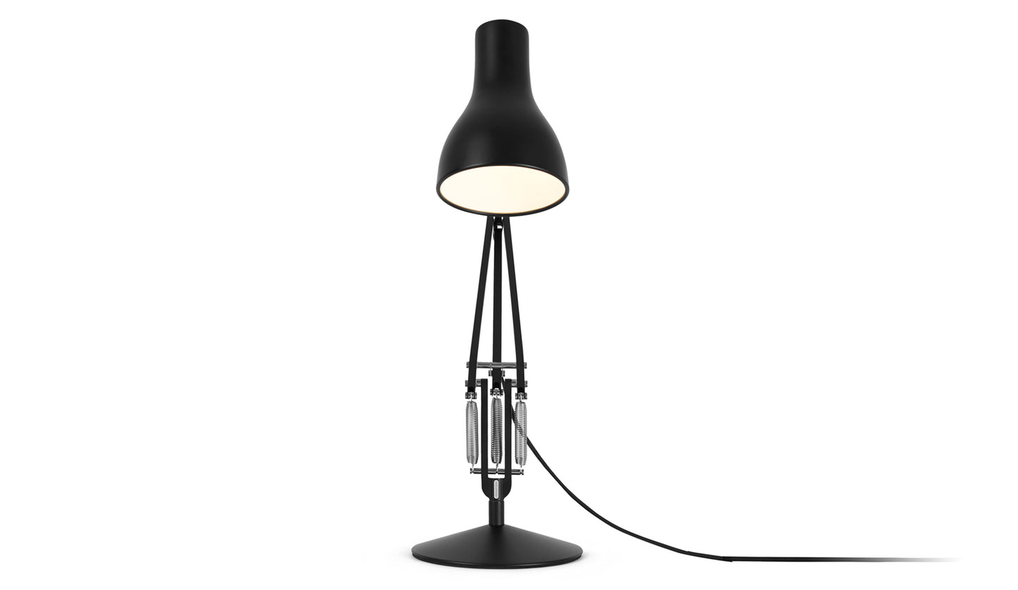 anglepoise type 75 desk jet black