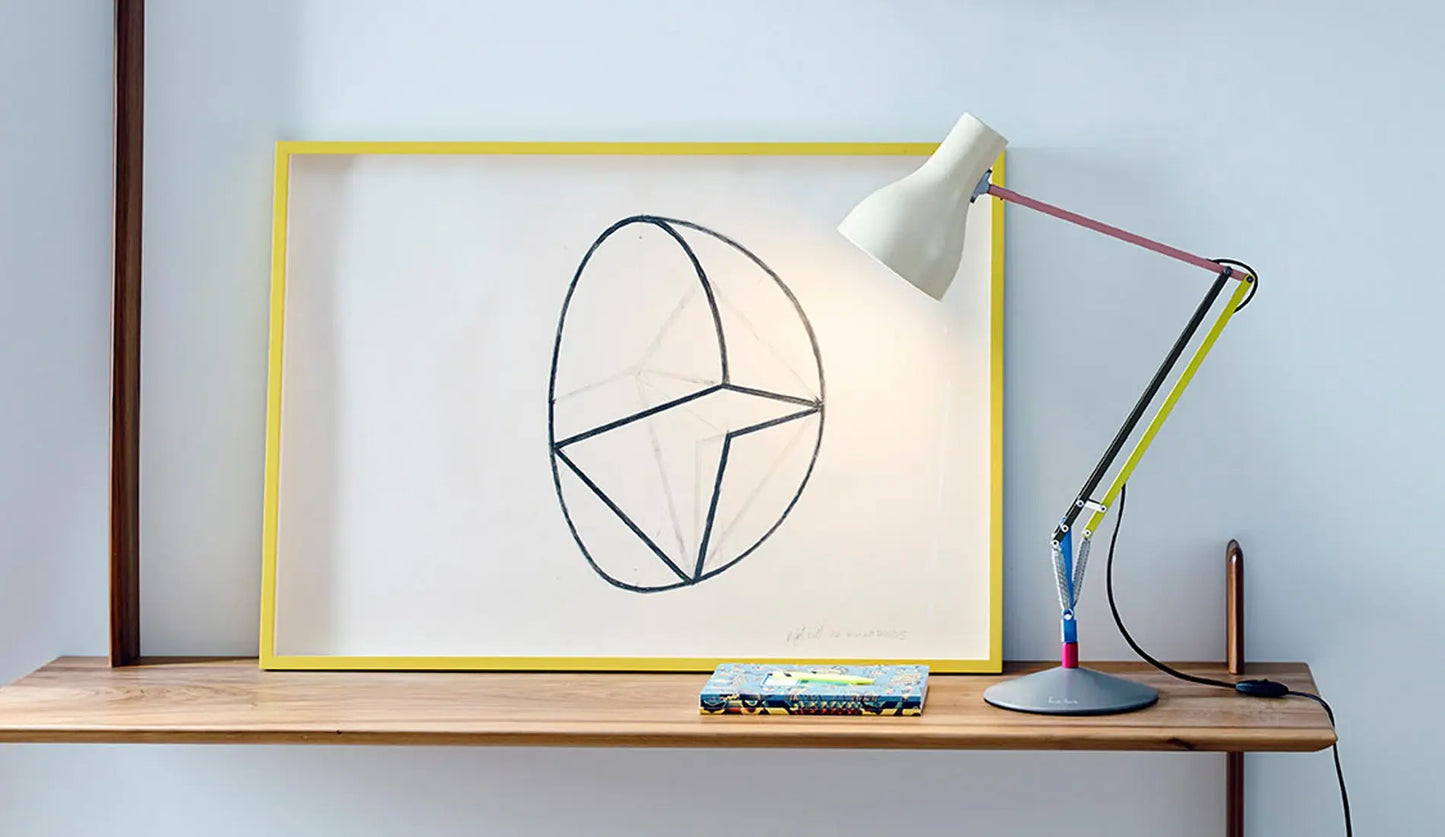 Anglepoise + Paul Smith Type 75 desk group