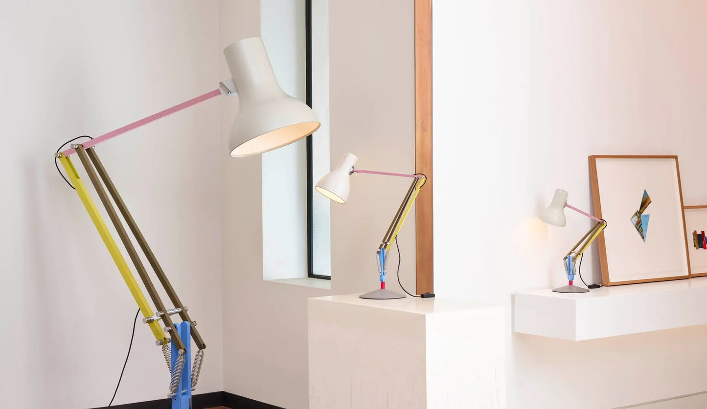 Anglepoise + Paul Smith Type 75 desk group