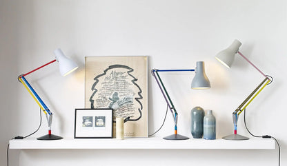 Anglepoise + Paul Smith Type 75 desk group