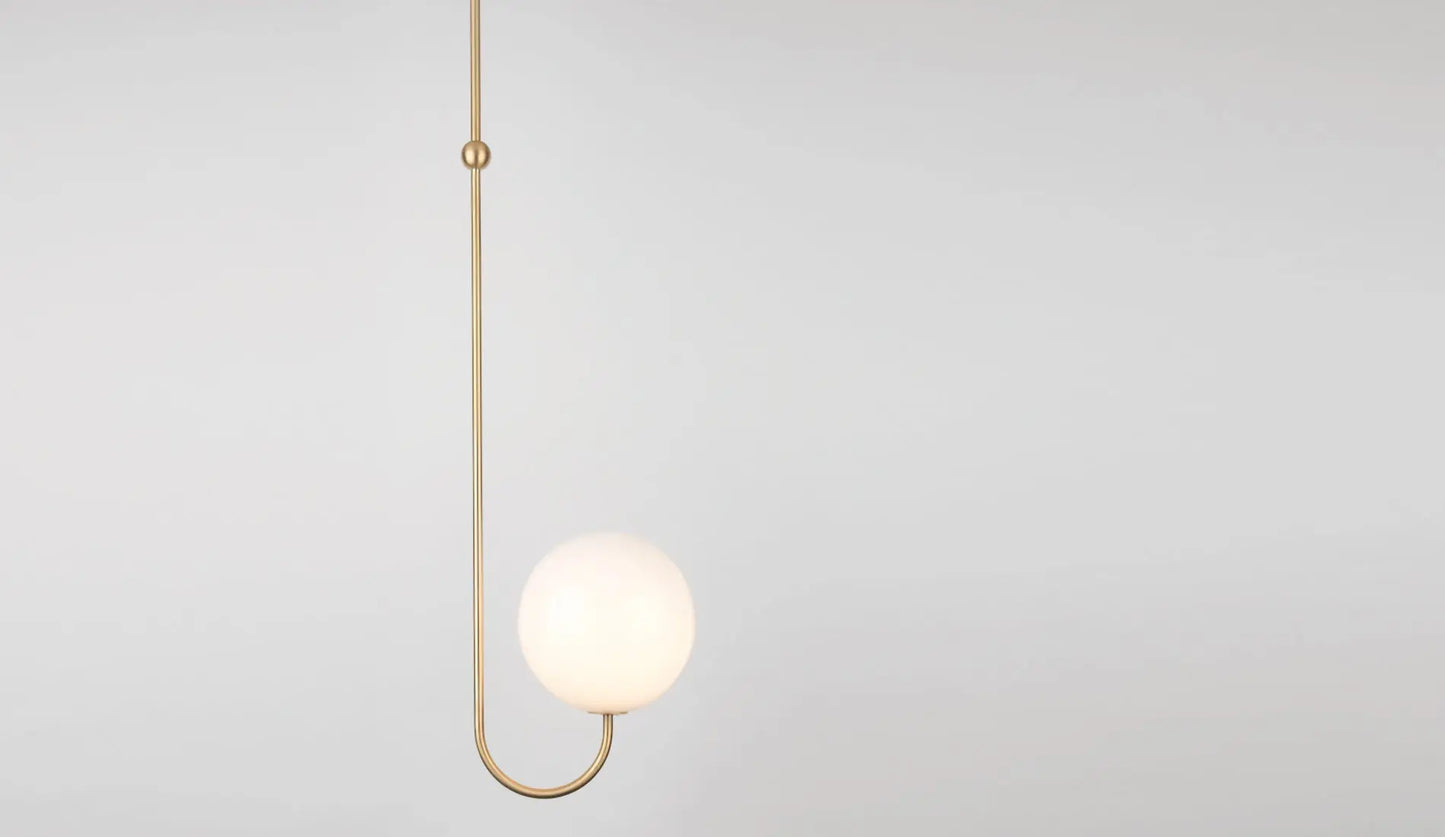 Michael Anastassiades Single Angle satin brass