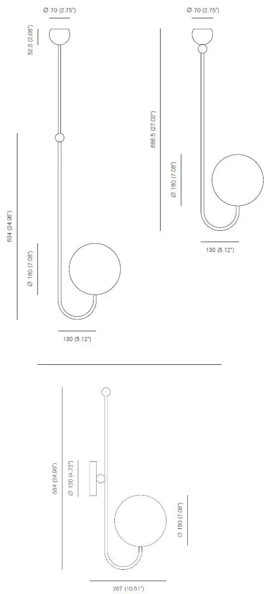 Michael Anastassiades Single Angle sketch