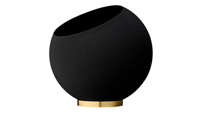 AYTM Globe Blumentopf | Schwarz