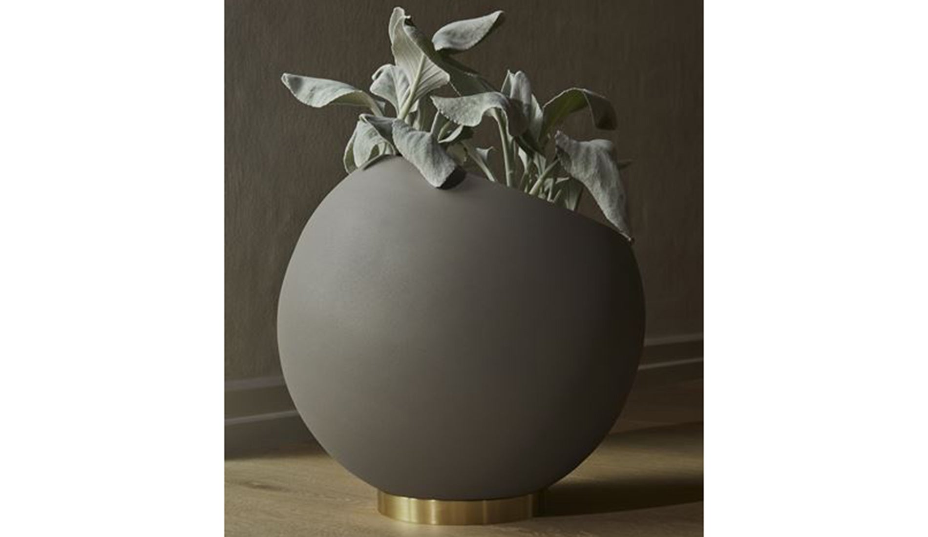 AYTM Globe Blumentopf | taupe