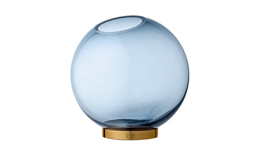 AYTM Globe Vase - Groß|Navy|Gold