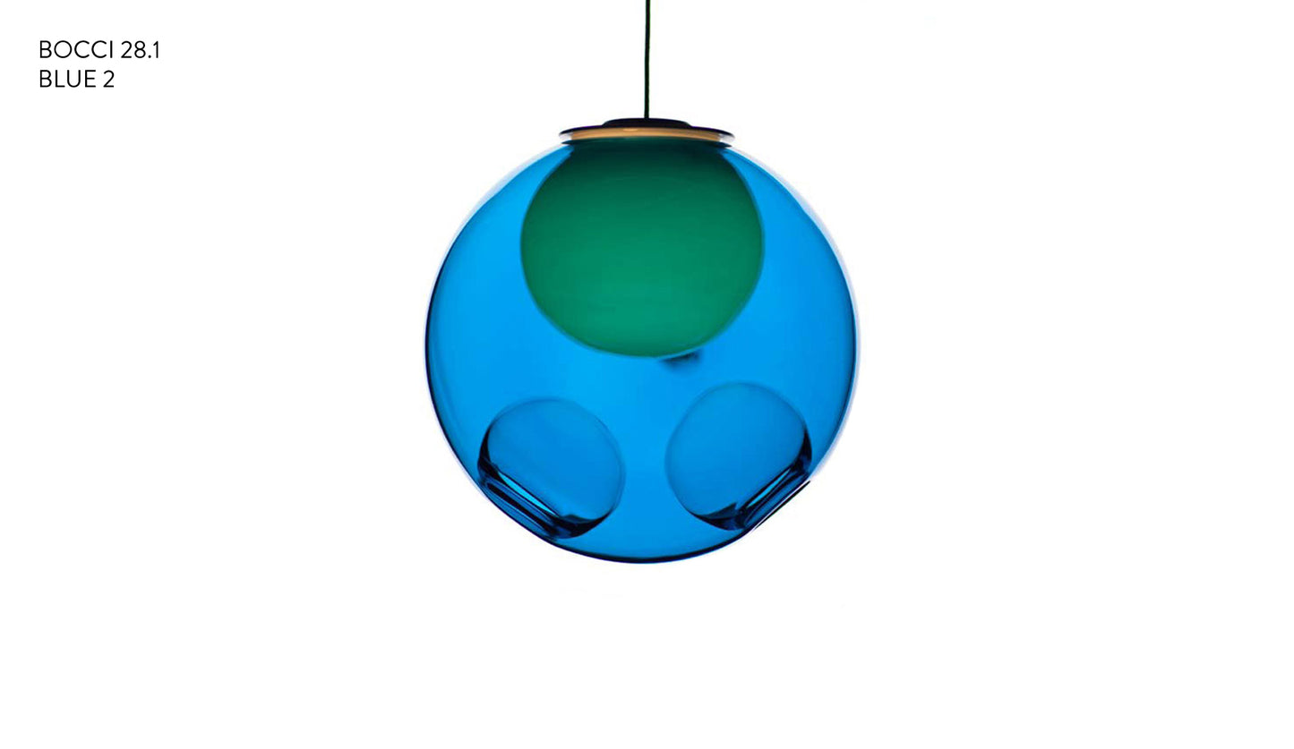 Bocci 28.1 Translucent pendant lamp