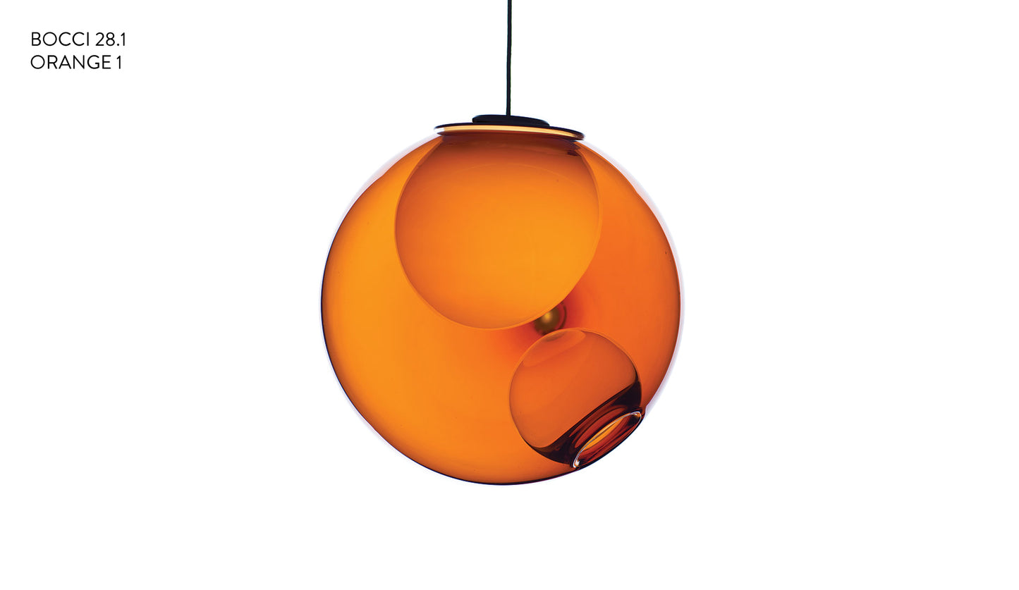 Bocci 28.1 Translucent pendant lamp