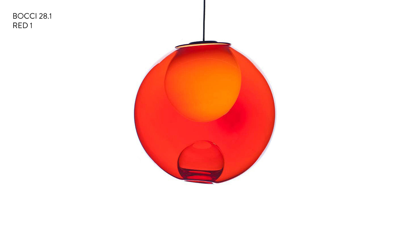 Bocci 28.1 Translucent pendant lamp