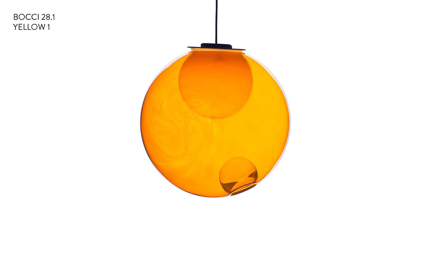 Bocci 28.1 Translucent pendant lamp