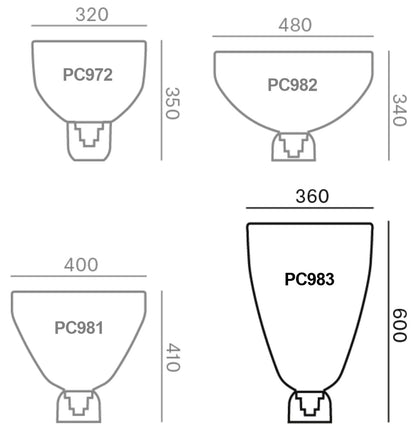 Brokis Lightline Table 60x36 sketch