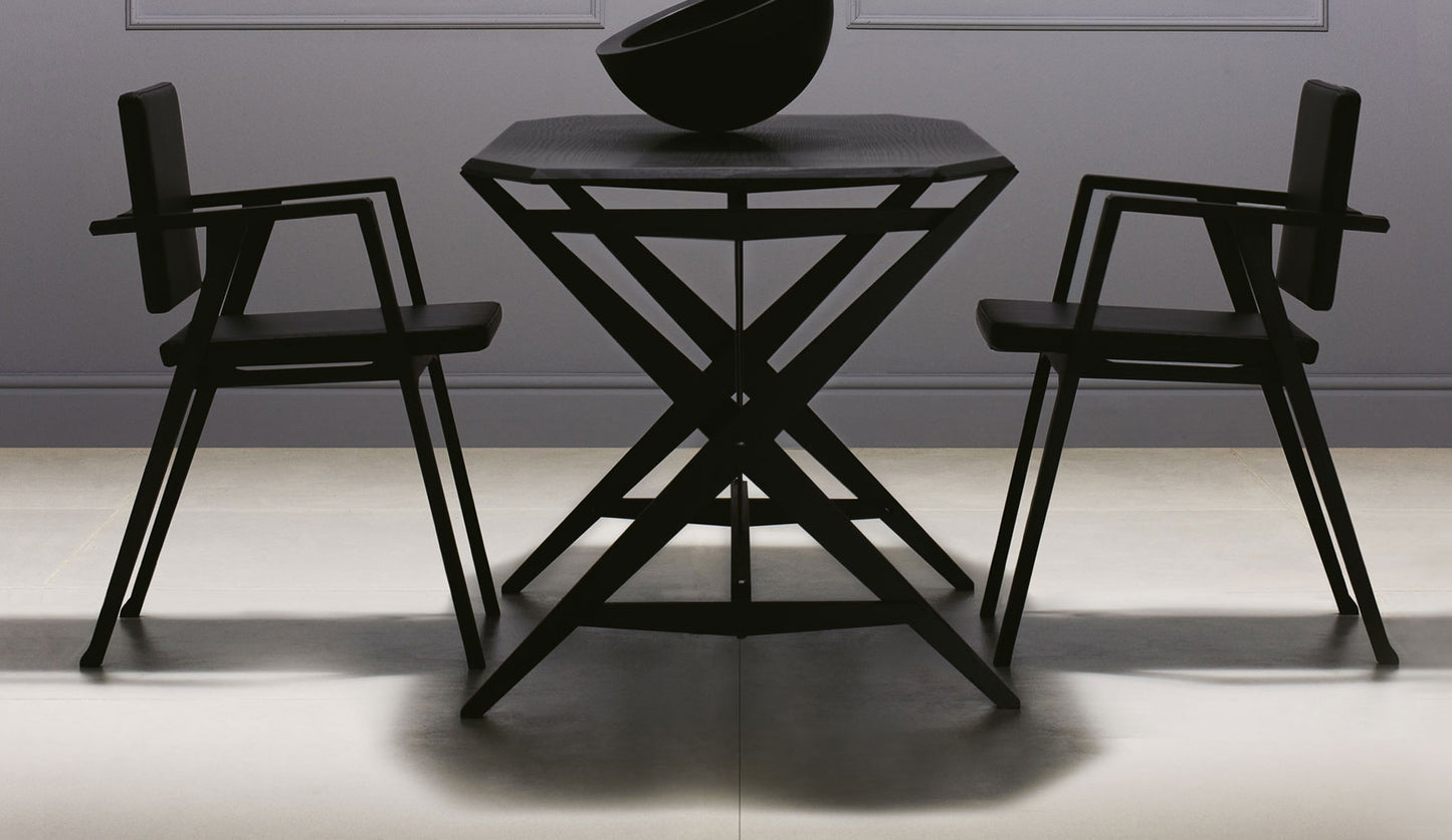 Cassina 833 Vavalletto Table ash black