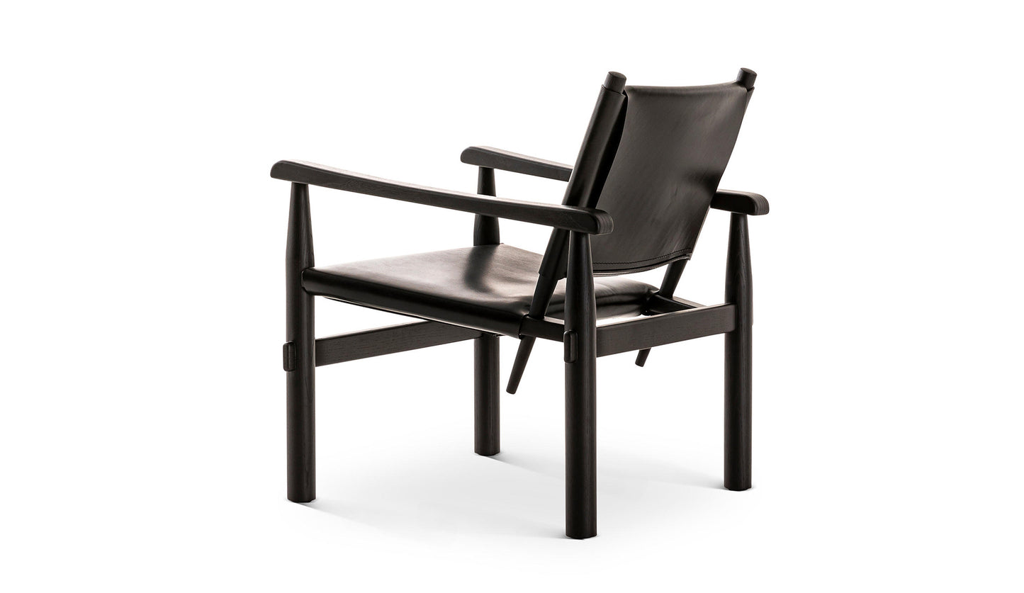 Cassina Doron Hotel Sessel Schwarz 03