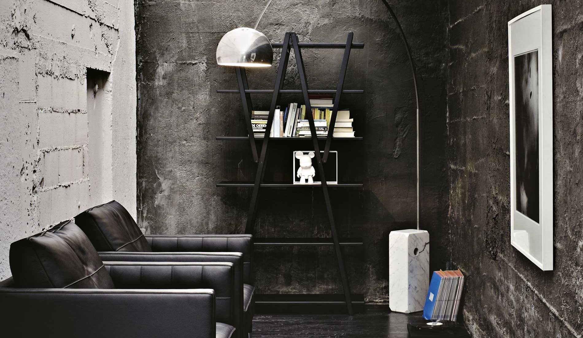 Cassina Nuvola Rossa Shelf Black 2