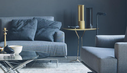 Cassina Traccia Side Table Beaten Gold 4