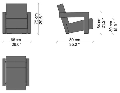 Cassina Utrecht XL Sketch