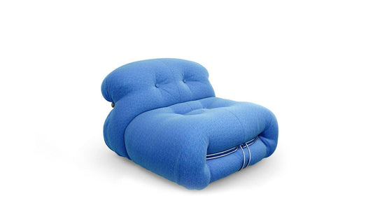 Cassina Soriana Sessel blau