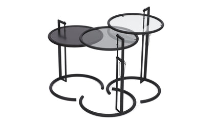 ClassiCon Adjustable E 1027 Side Table Black Version