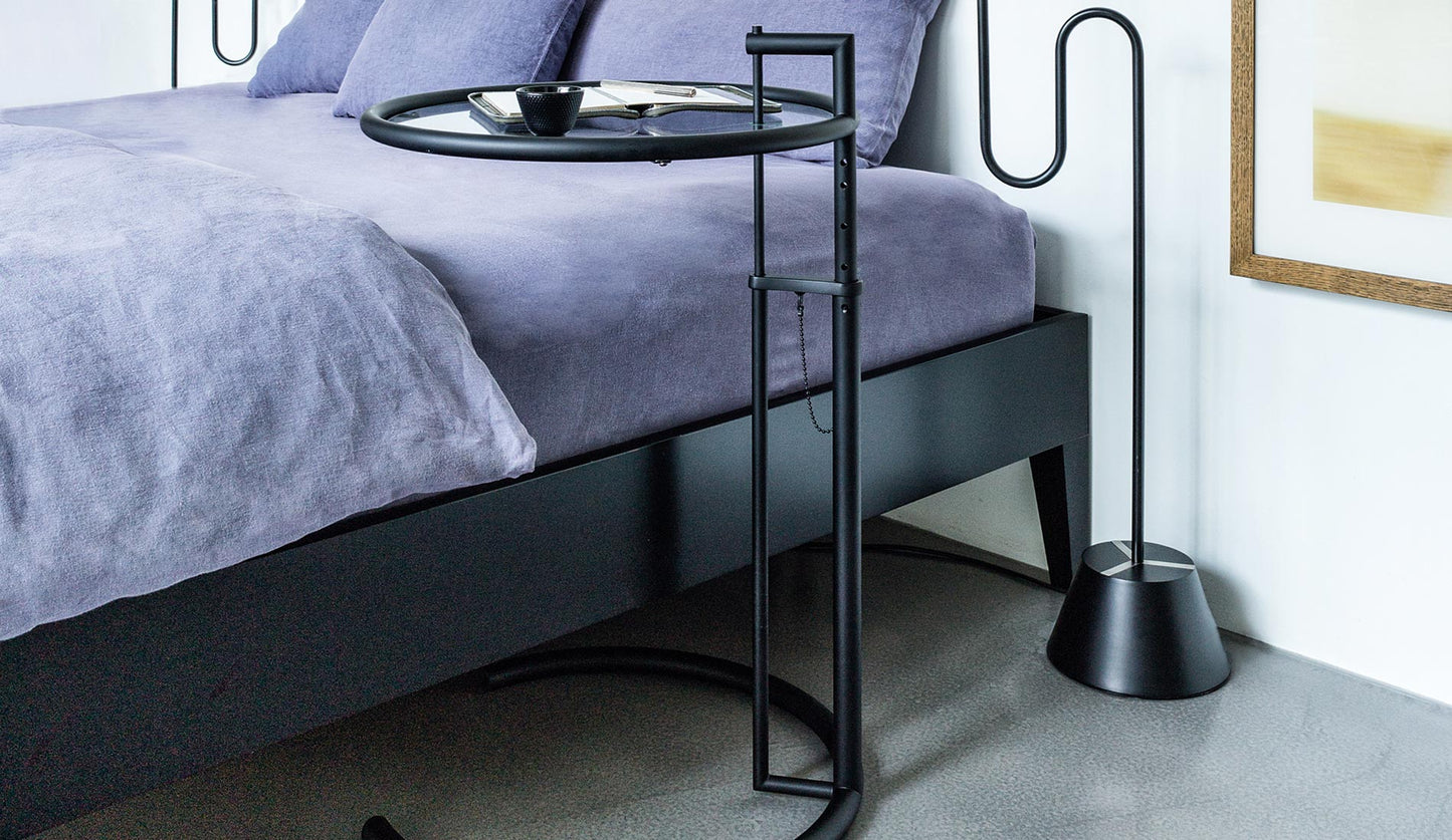 ClassiCon Adjustable E 1027 Side Table Black Version