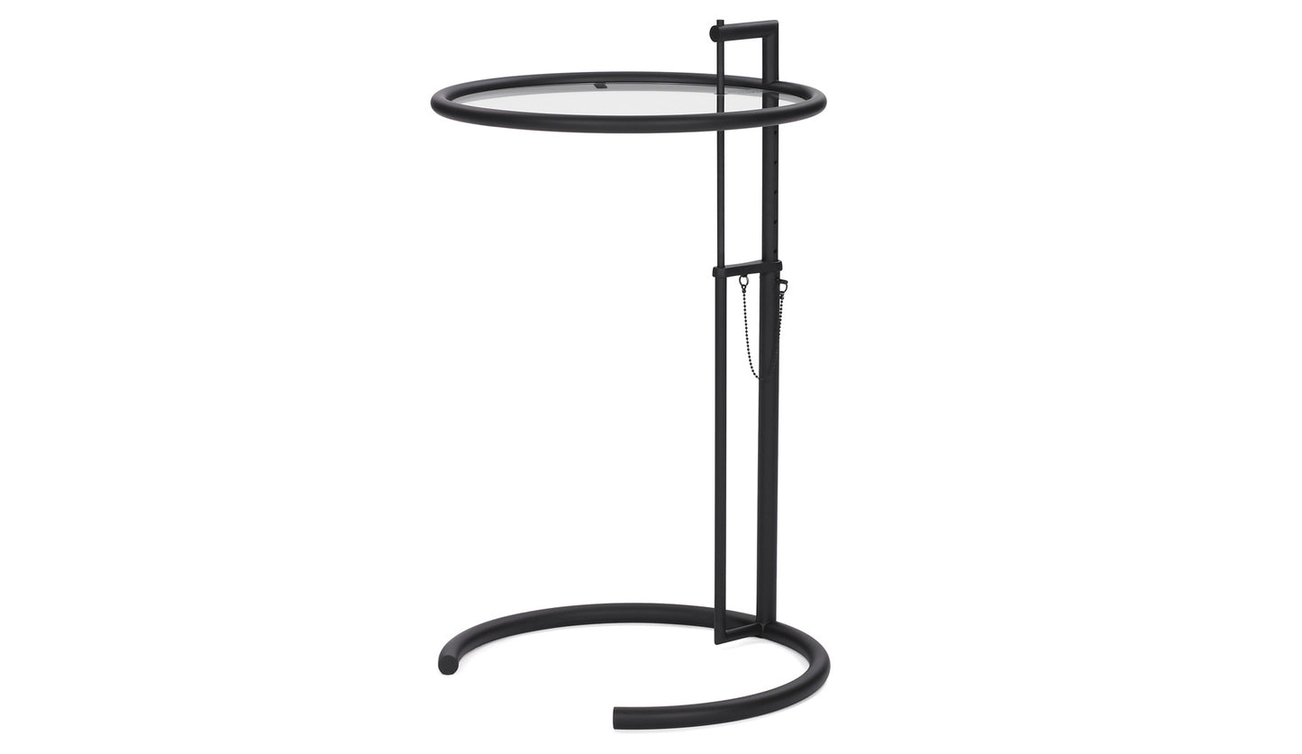 ClassiCon Adjustable E 1027 Side Table Black Version