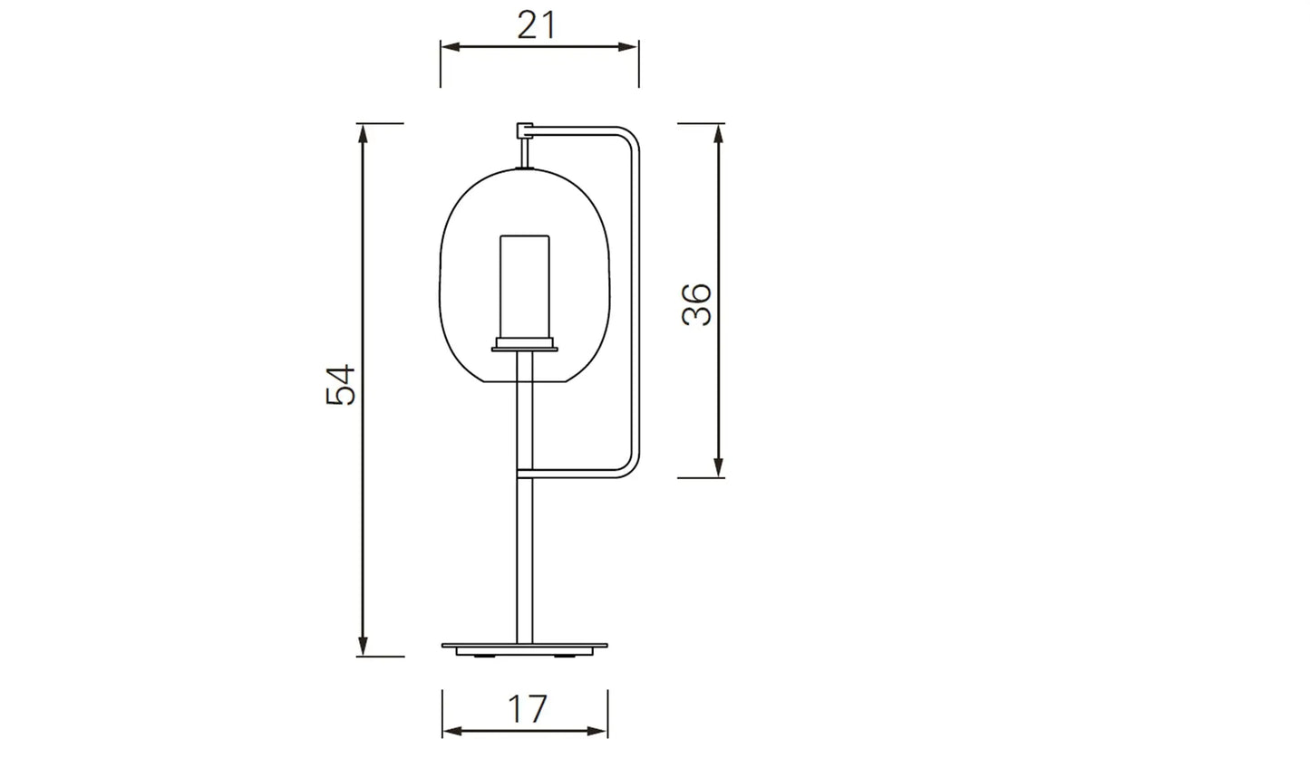 ClassiCon Lantern Light Tischleuchte Skizze