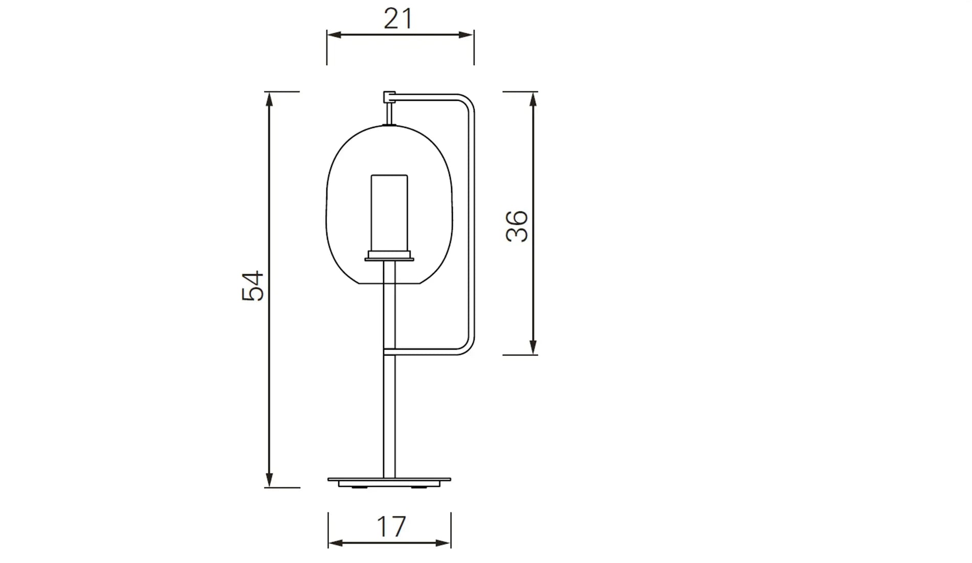 ClassiCon Lantern Light Tischleuchte Skizze