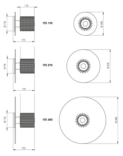 DCW In The Sun wall light / ceiling light 190