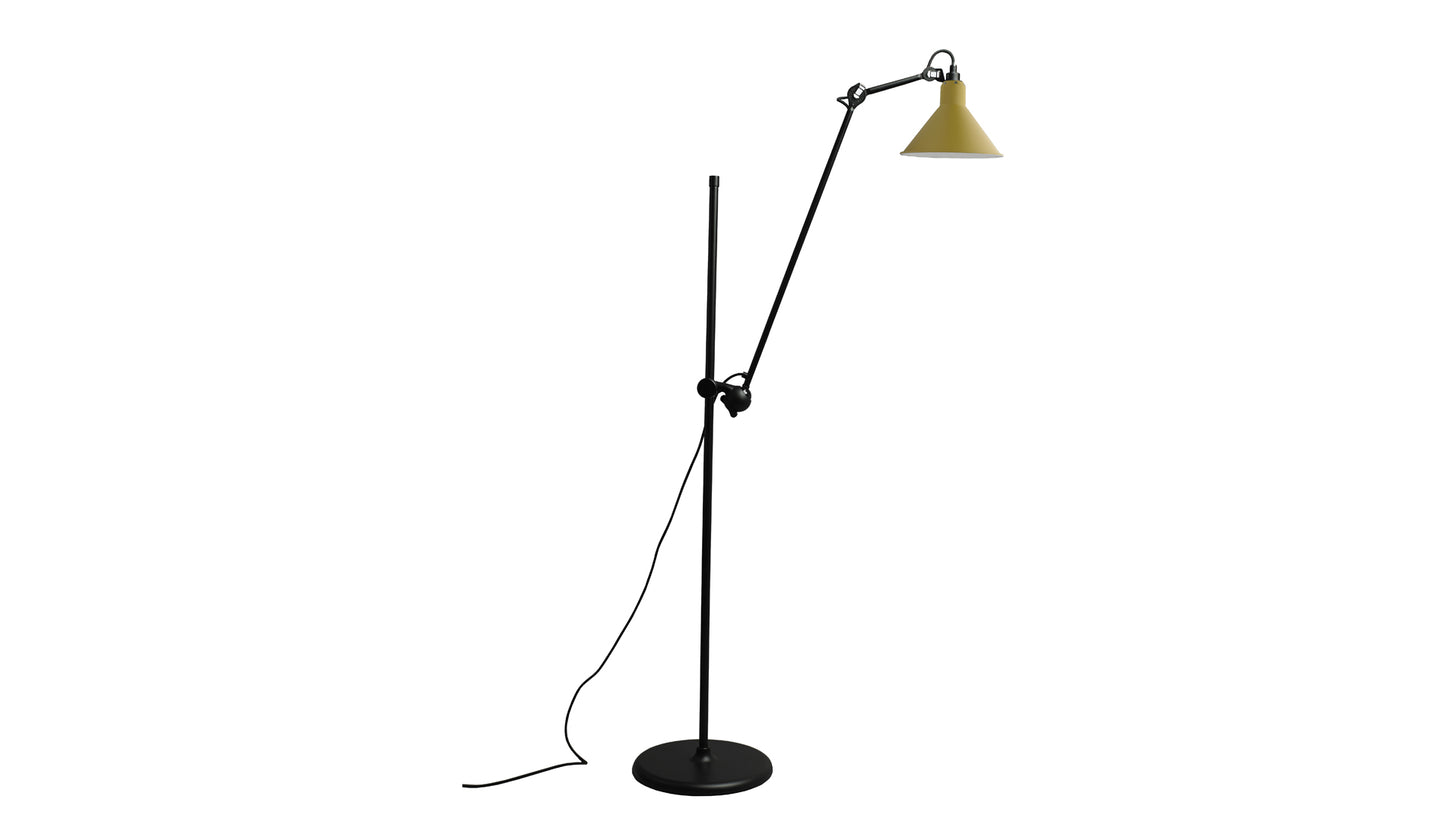 DCW - Lampe Gras N°215L - schwarz-gelb