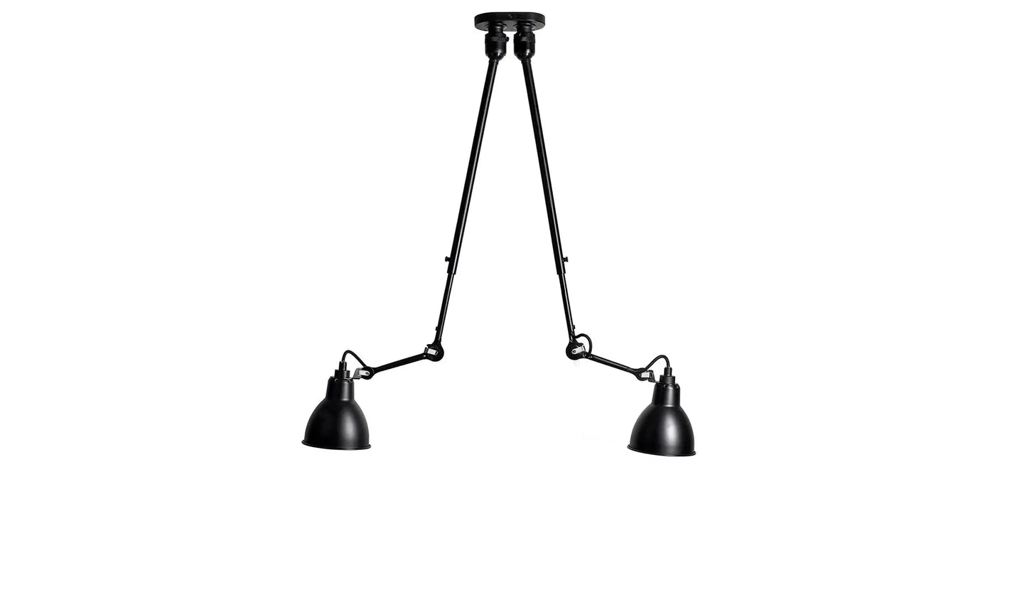 DCW Lampe Gras N°302 Double Black 01