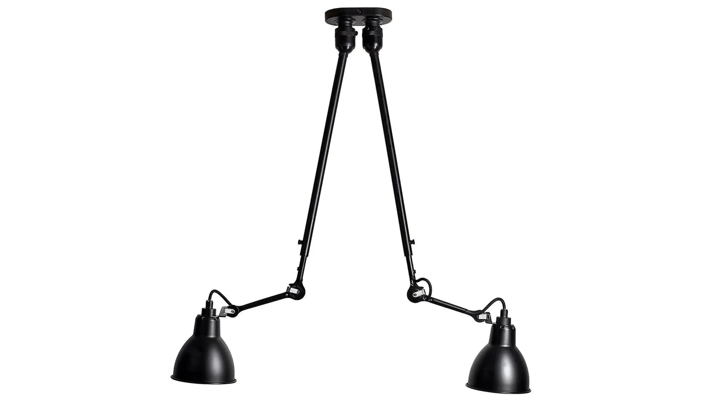 DCW Lampe Gras N°302 Double Black 02