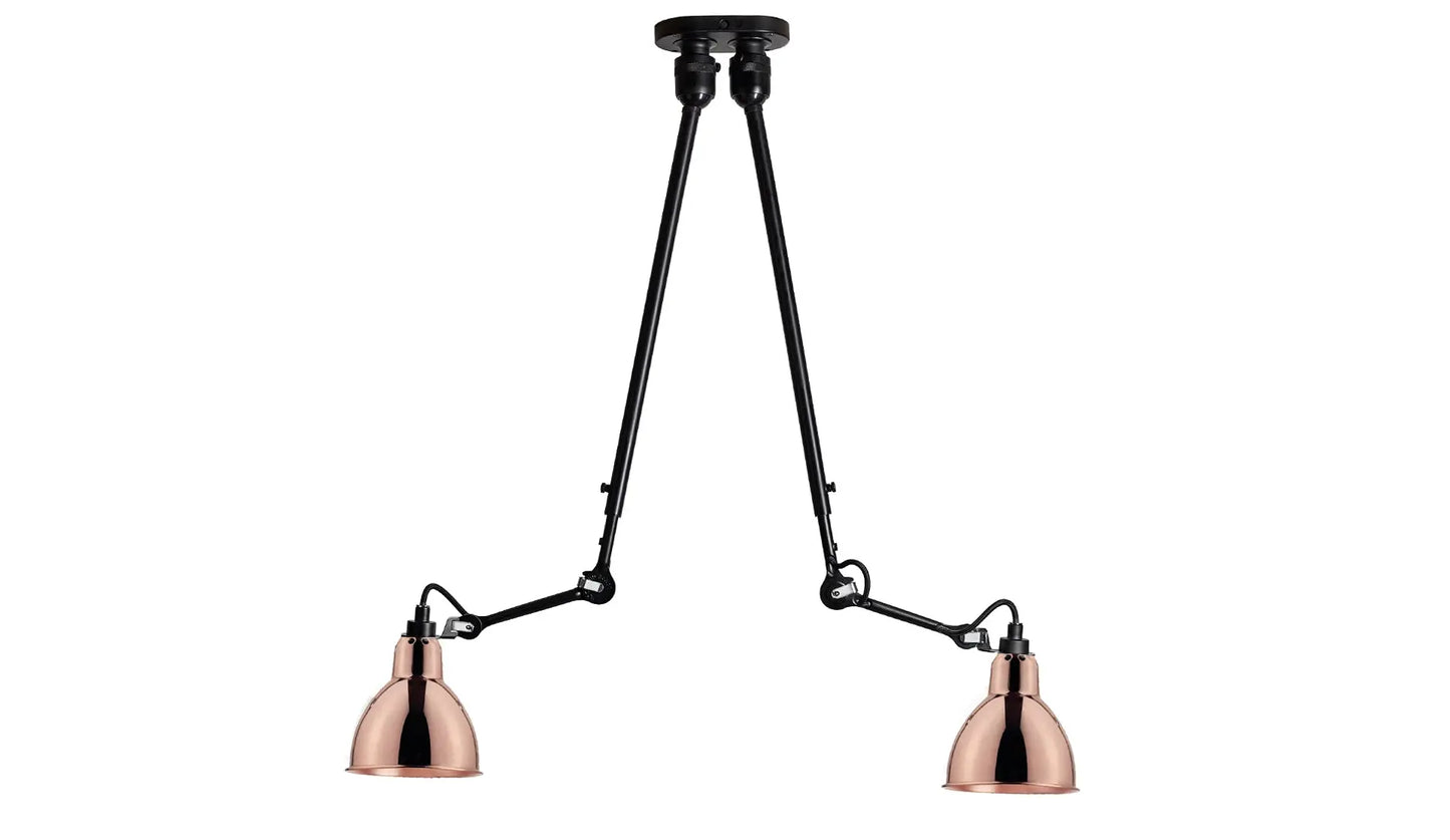 DCW Lampe Gras N°302 Double Copper