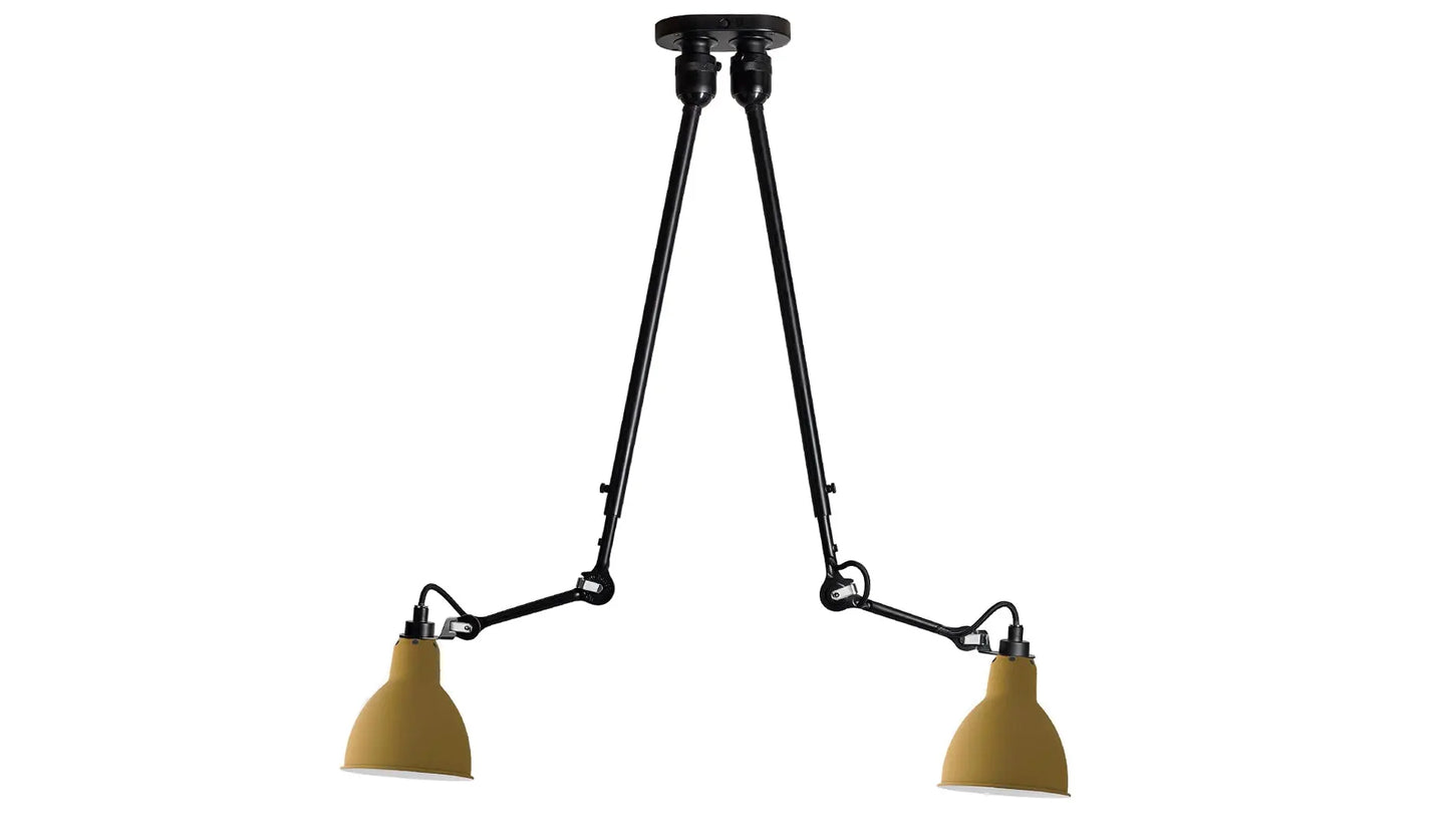 DCW Lampe Gras N°302 Double Yellow