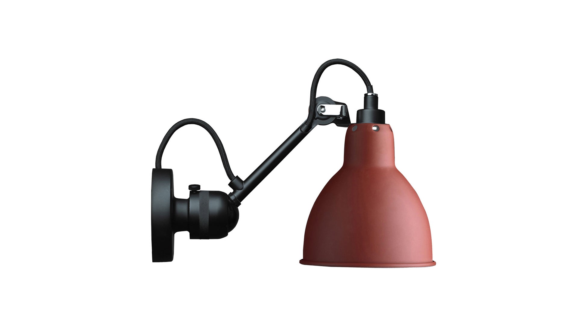 DCW Lampe Gras N°304 Wall Lamp red