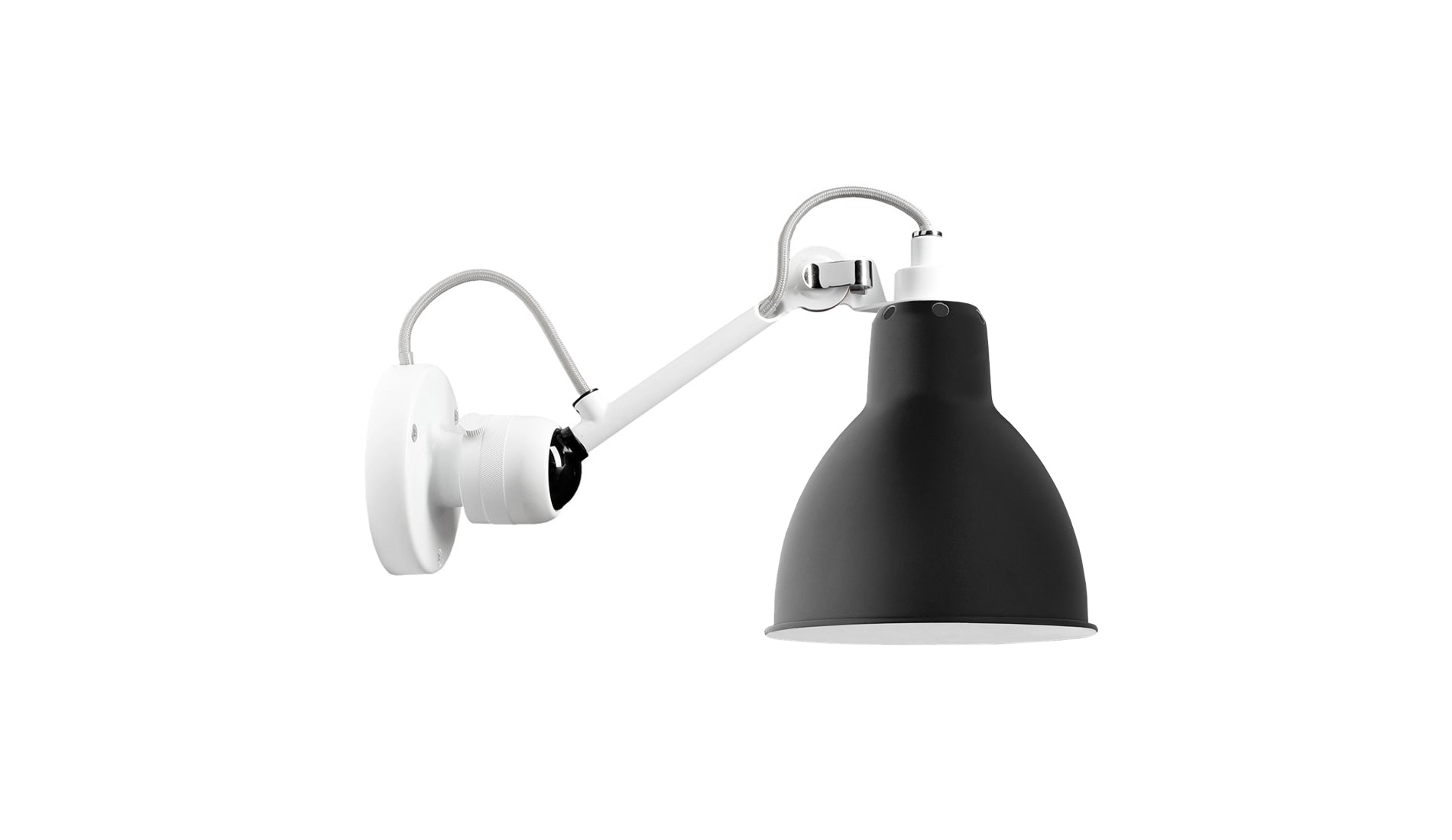 DCW Lampe Gras N°304 White Black