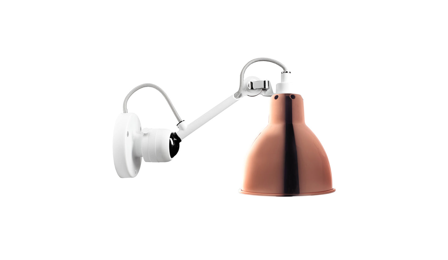 DCW Lampe Gras N°304 White Copper