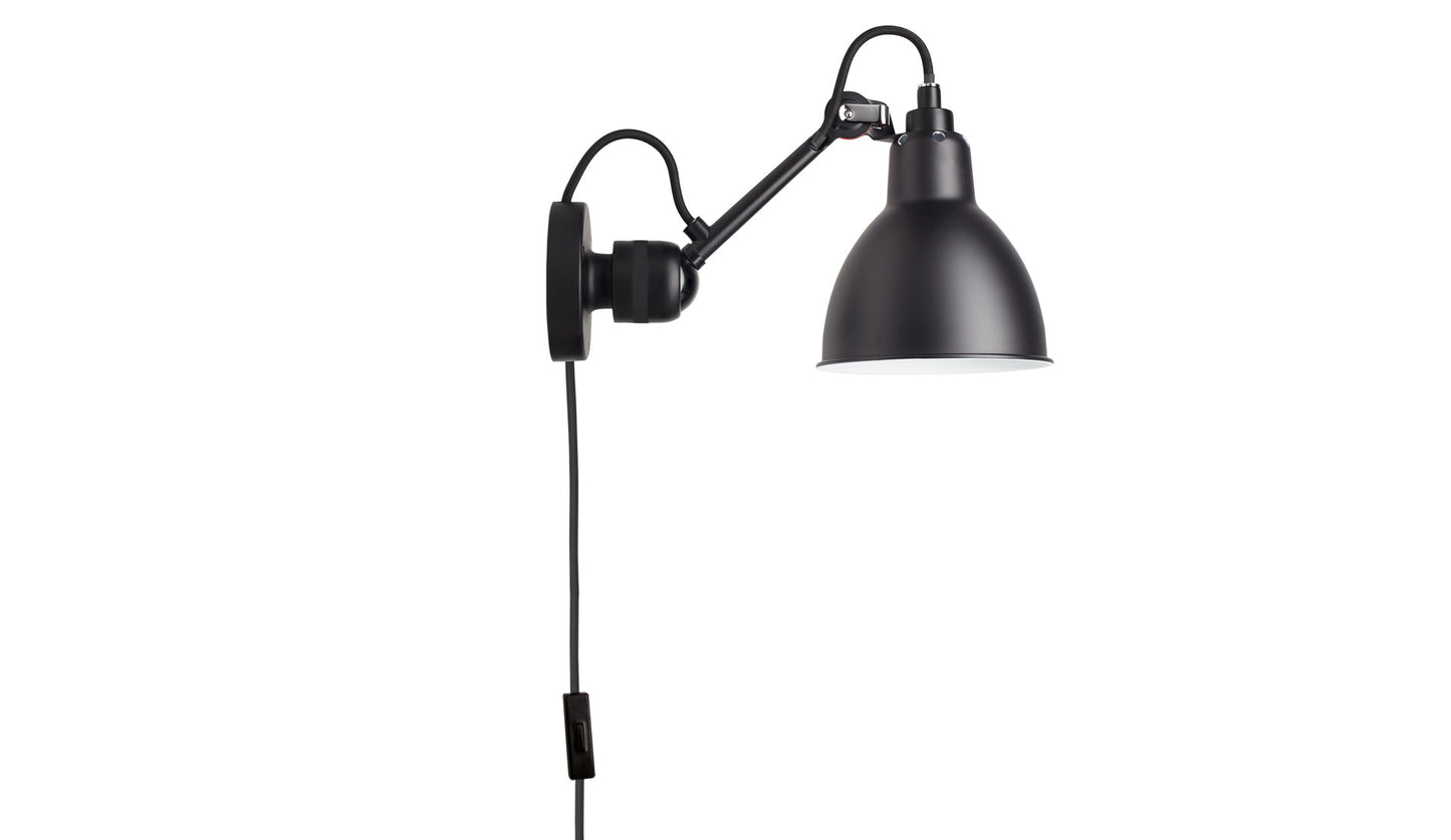 DCW Lampe Gras N°304 CA Wall Lamp black