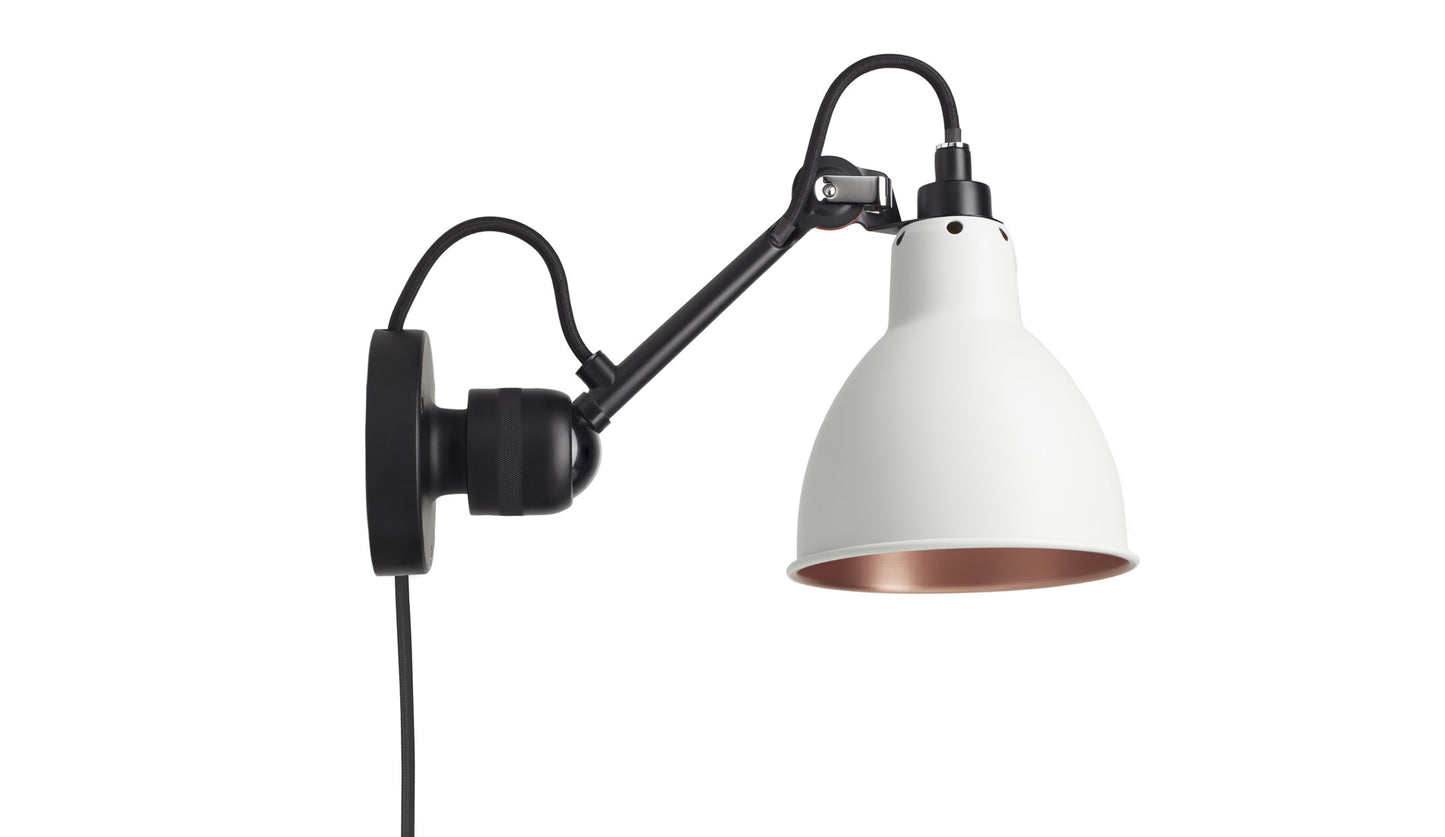 DCW Lampe Gras N°304 CA Wandleuchte (mit Kabel und Stecker)