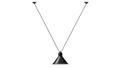 DCW Lampe Gras 323 Les Acrobates Conic Schwarz