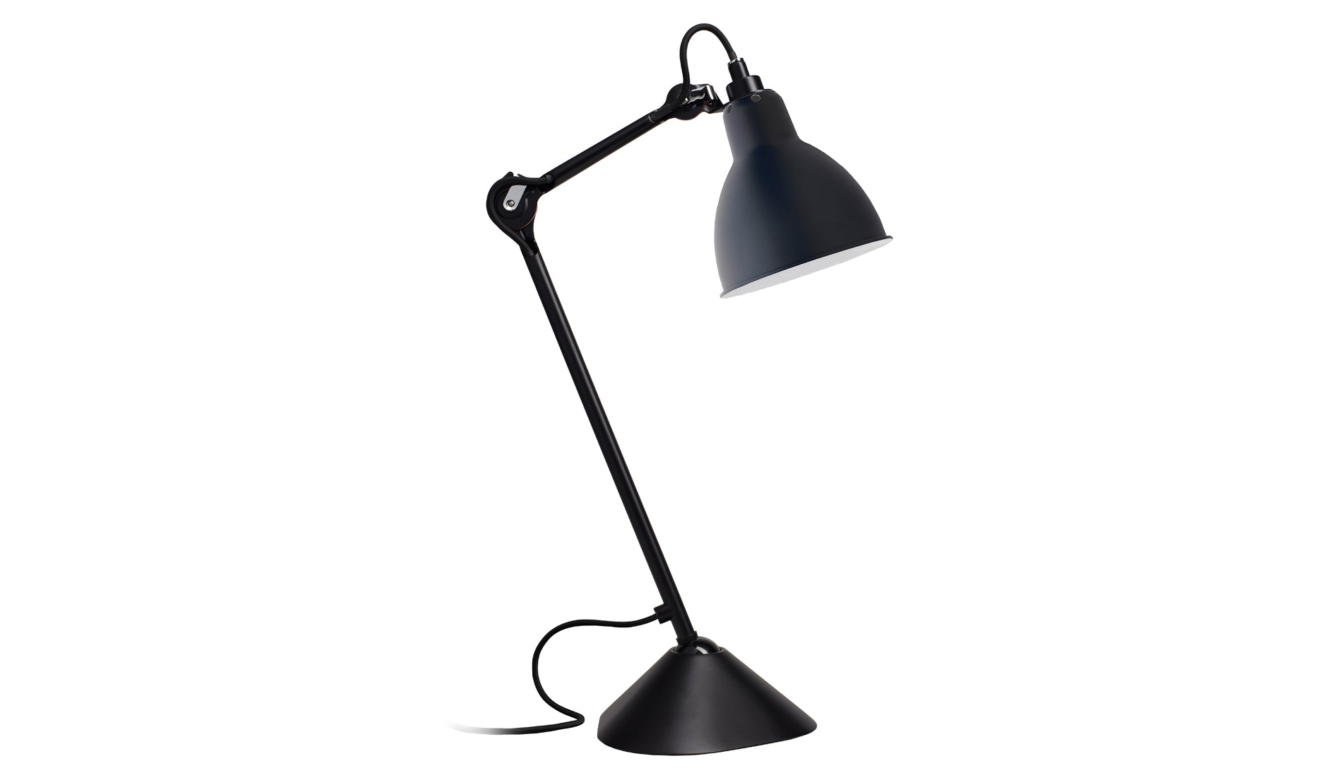 DCW Lampe Gras N°205 Black - Blue