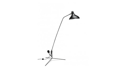 DCW Mantis BS1 Floor Lamp Tripod Black Satin