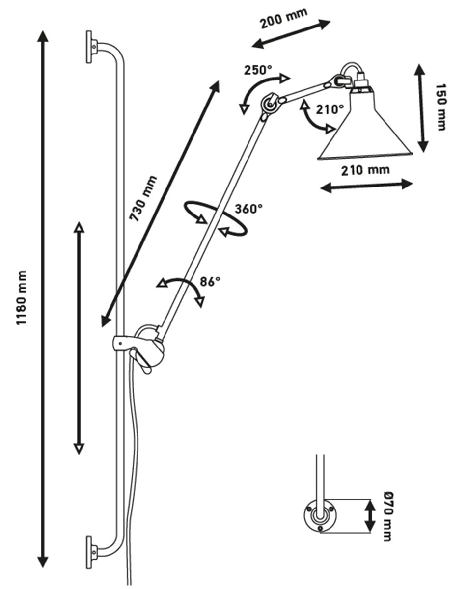 dcw lampe gras n°214 sketch