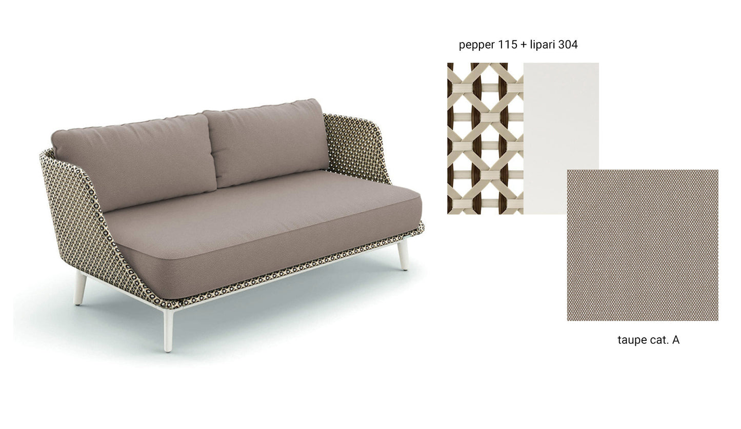 Dedon Mbarq 3 seater sofa | Pepper