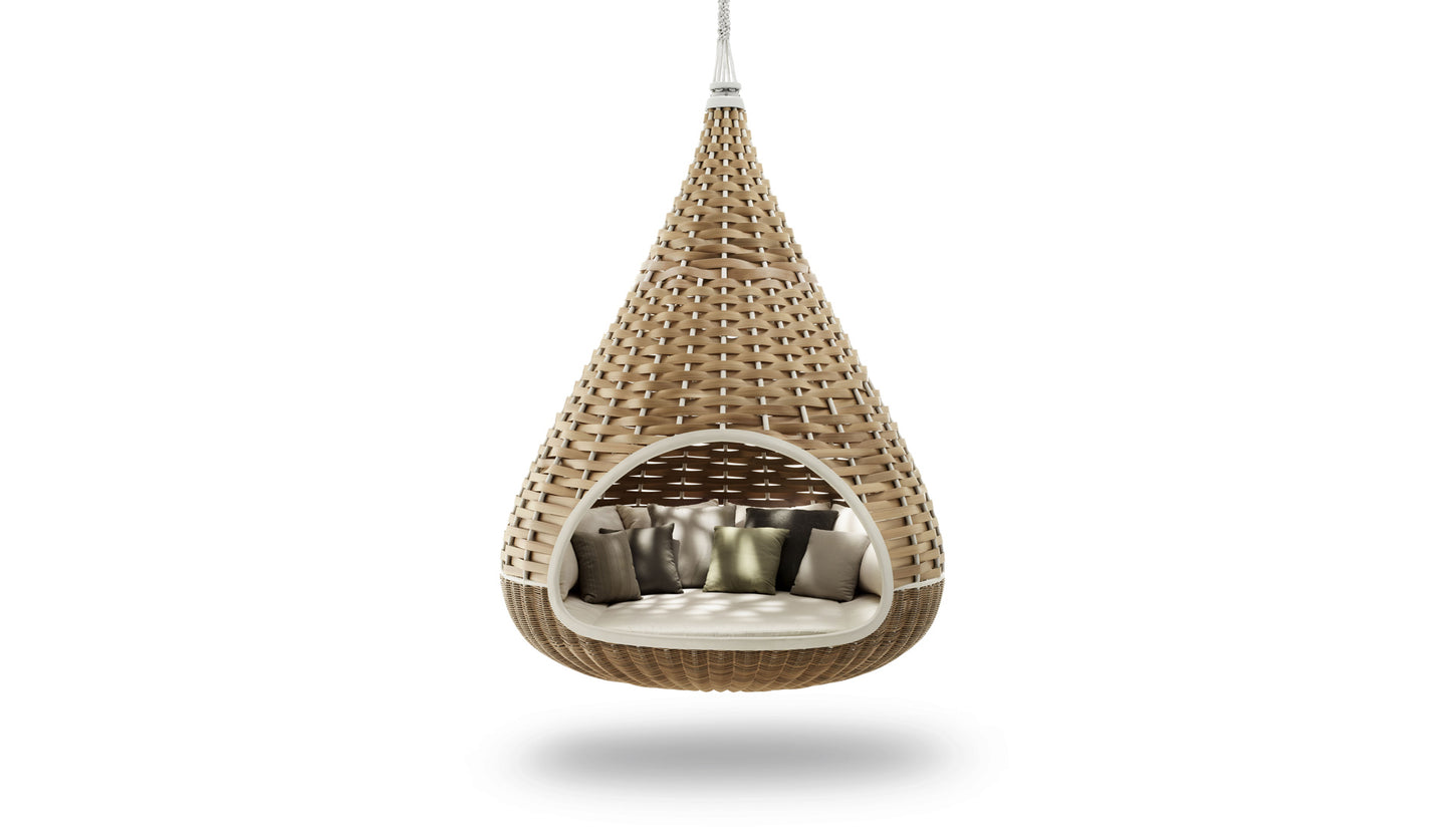 Dedon Nestrest hanging lounger natural