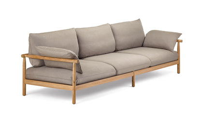 Dedon Tibbo 3er Sofa mit Kissen