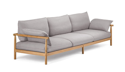 Dedon Tibbo 3er Sofa mit Kissen