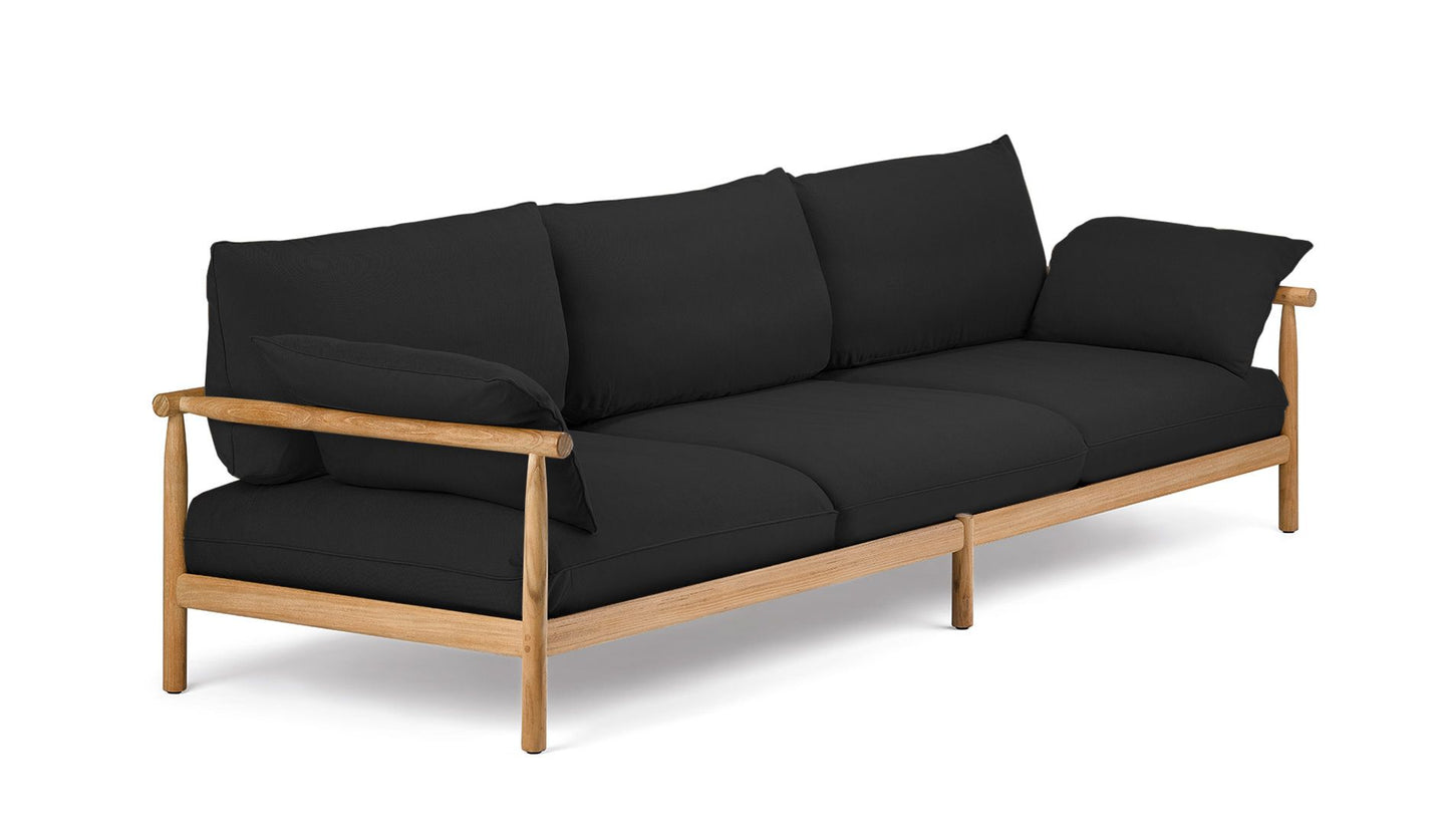 Dedon Tibbo 3er Sofa mit Kissen