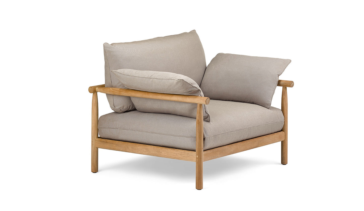 Dedon Tibbo Lounge Sessel XL mit Kissen